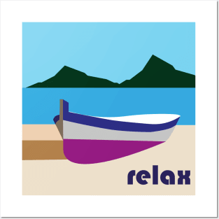 Relax Posters and Art